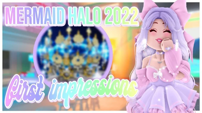 Sirène Halo 2022 de Royale High Roblox